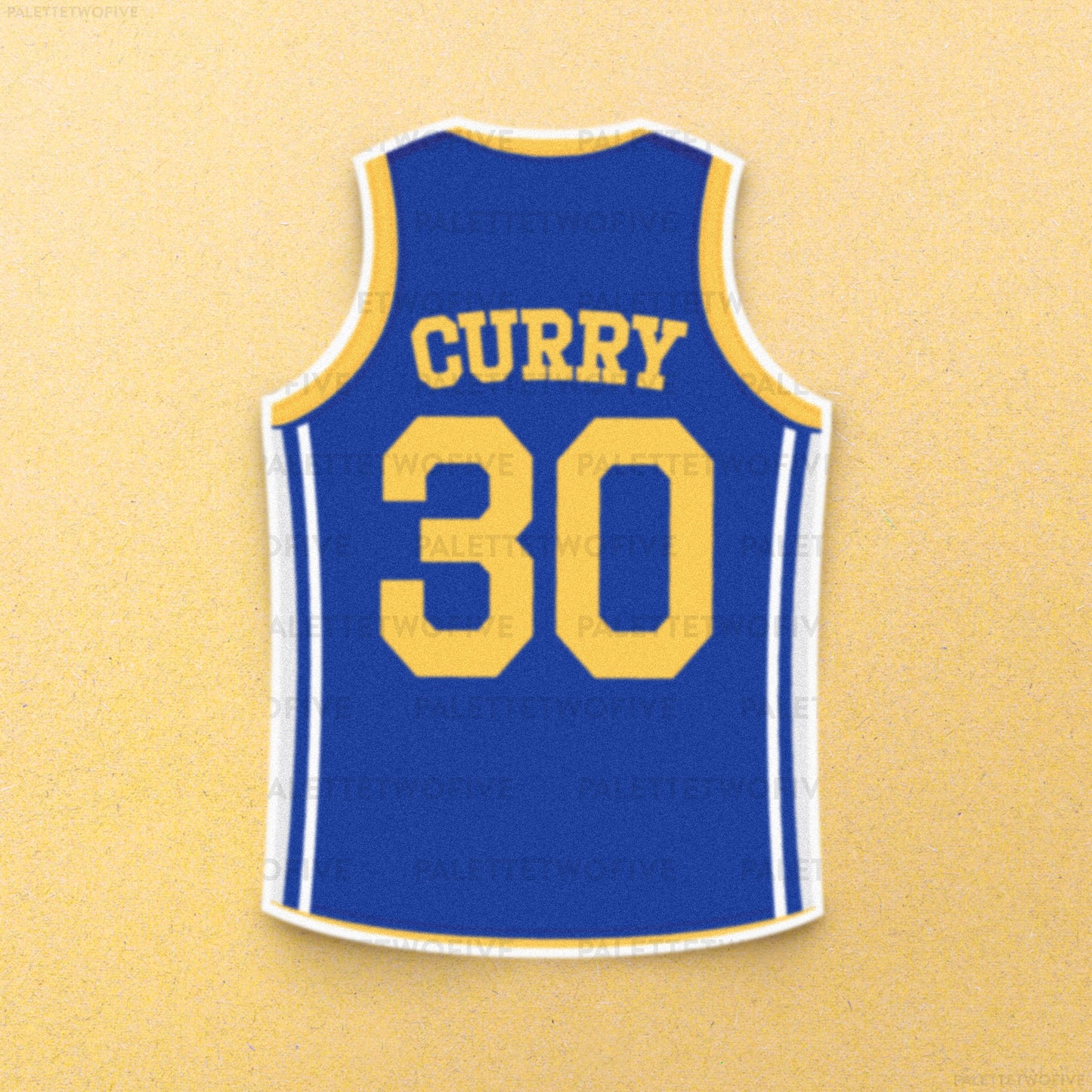 Curry Jersey Sticker