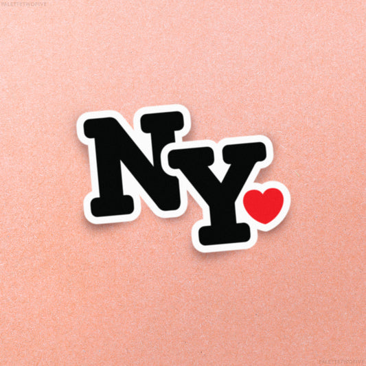 I Love NY Sticker