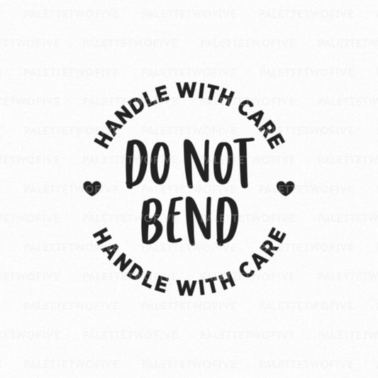 Do Not Bend Illustration