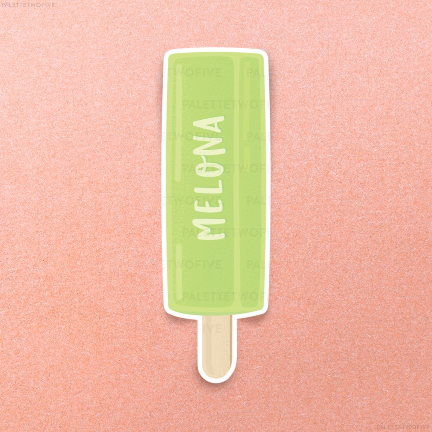 Melona Ice Cream Sticker