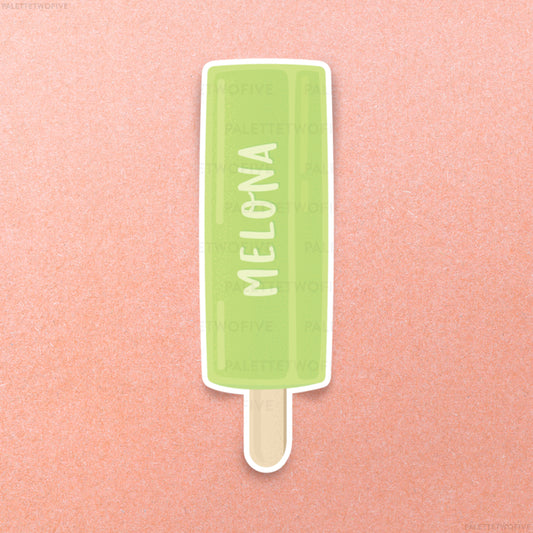 Melona Ice Cream Sticker