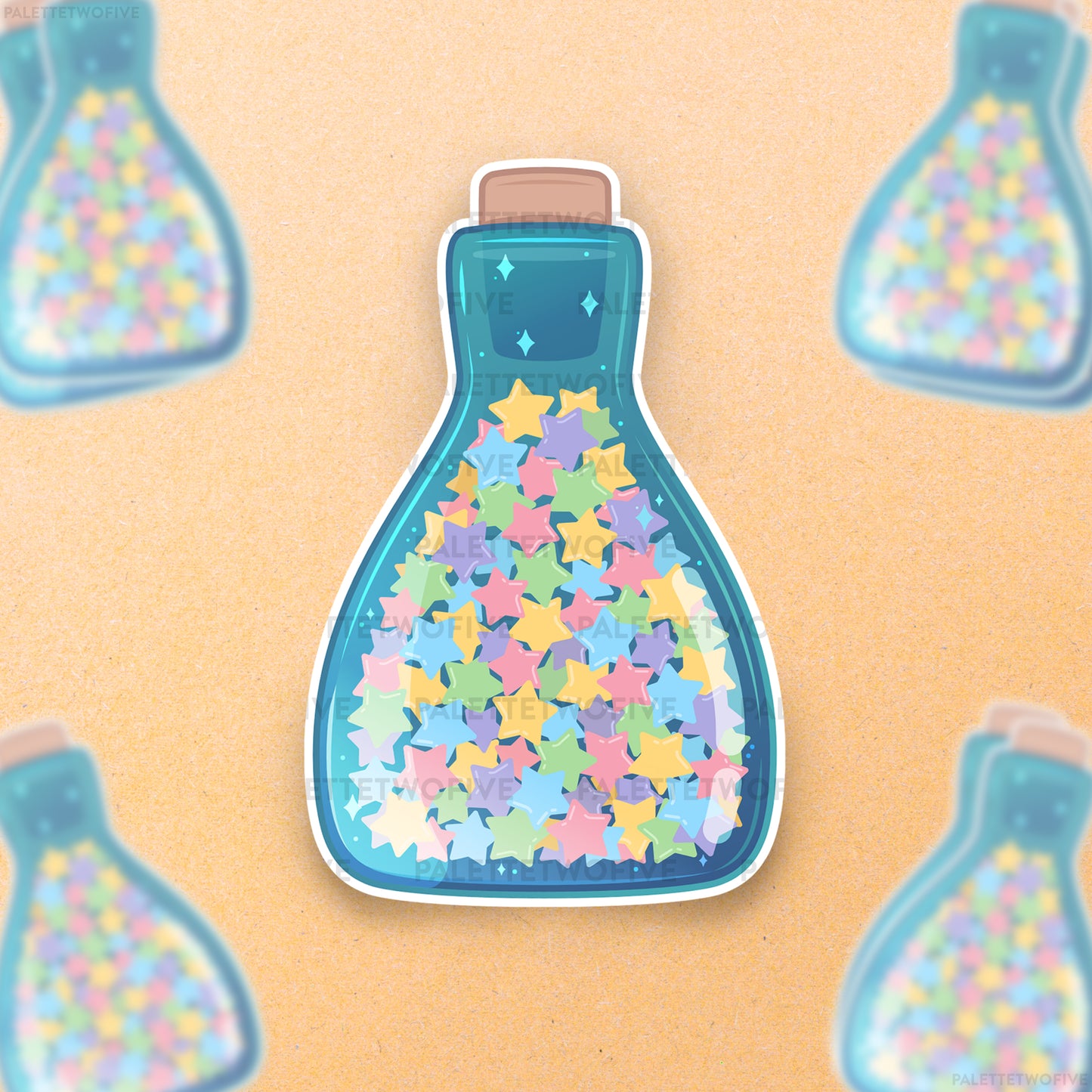 Potion Star Bottle Sticker