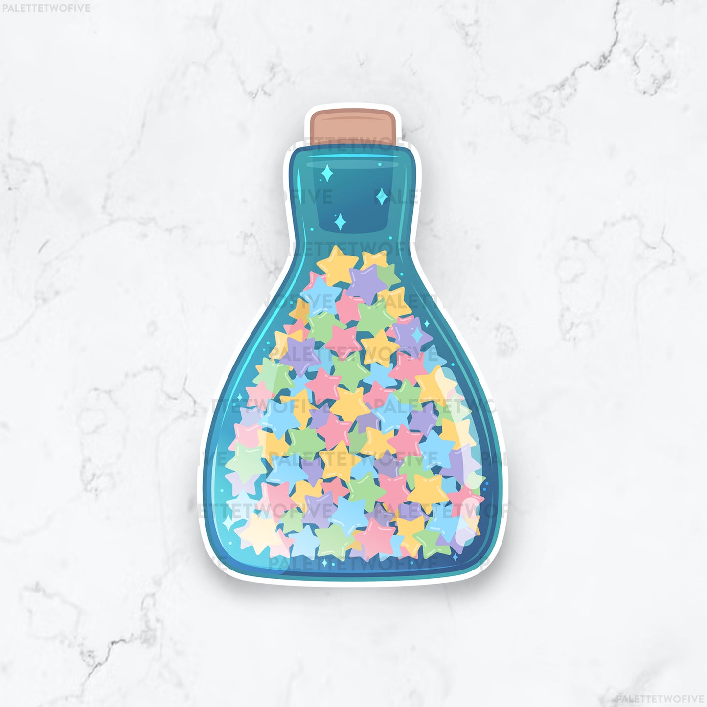 Potion Star Bottle Sticker