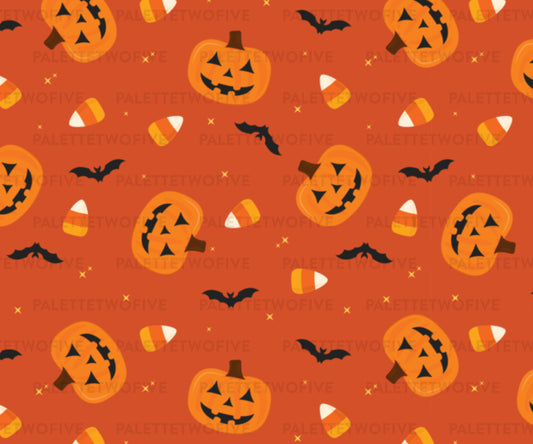 Spooky Pumpkin Pattern