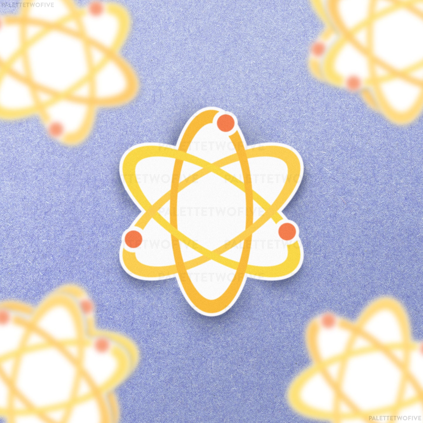 Science Atom Sticker