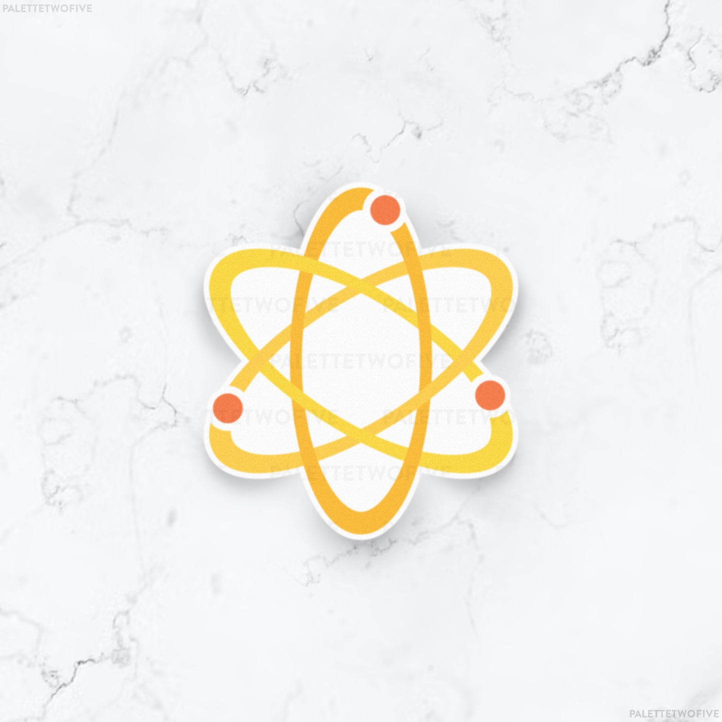 Science Atom Sticker