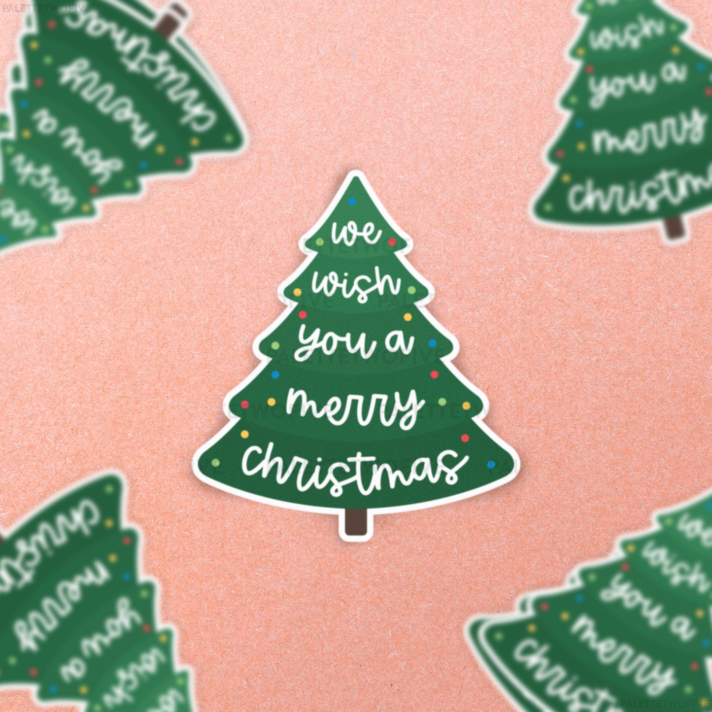 Christmas Tree Sticker