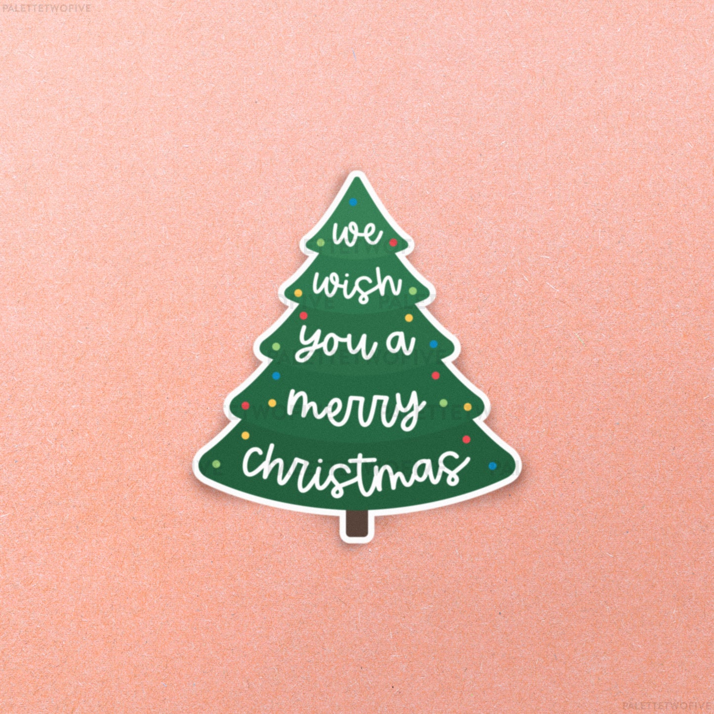 Christmas Tree Sticker