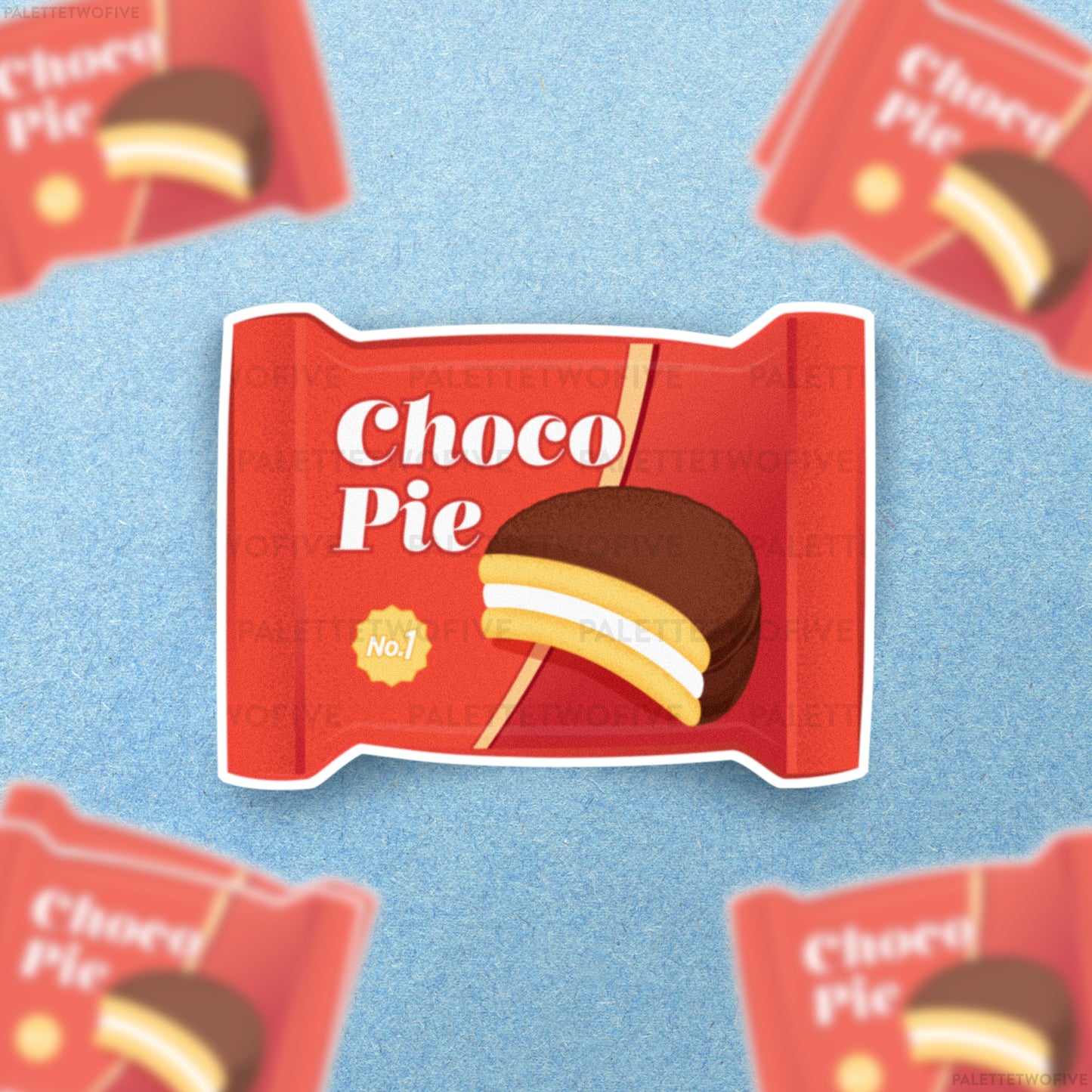 Korean Choco Pie Sticker