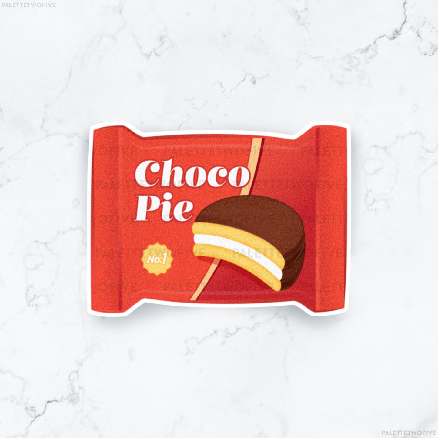 Korean Choco Pie Sticker