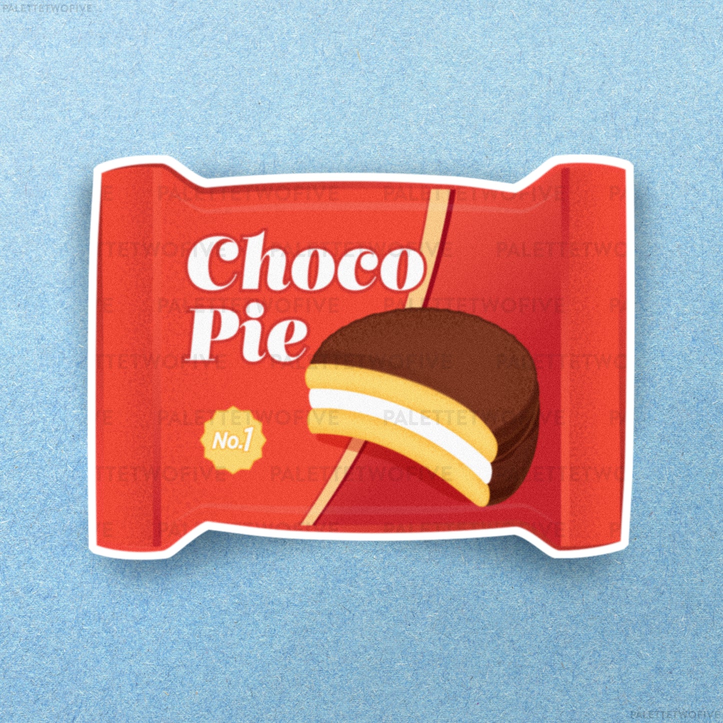 Korean Choco Pie Sticker