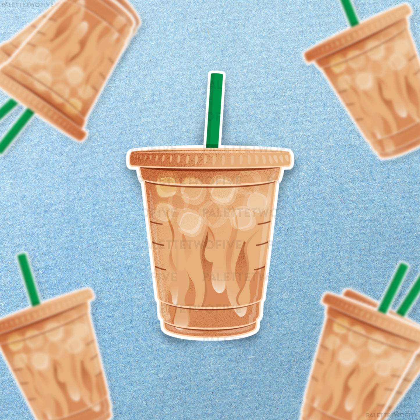 Iced Coffee Sticker