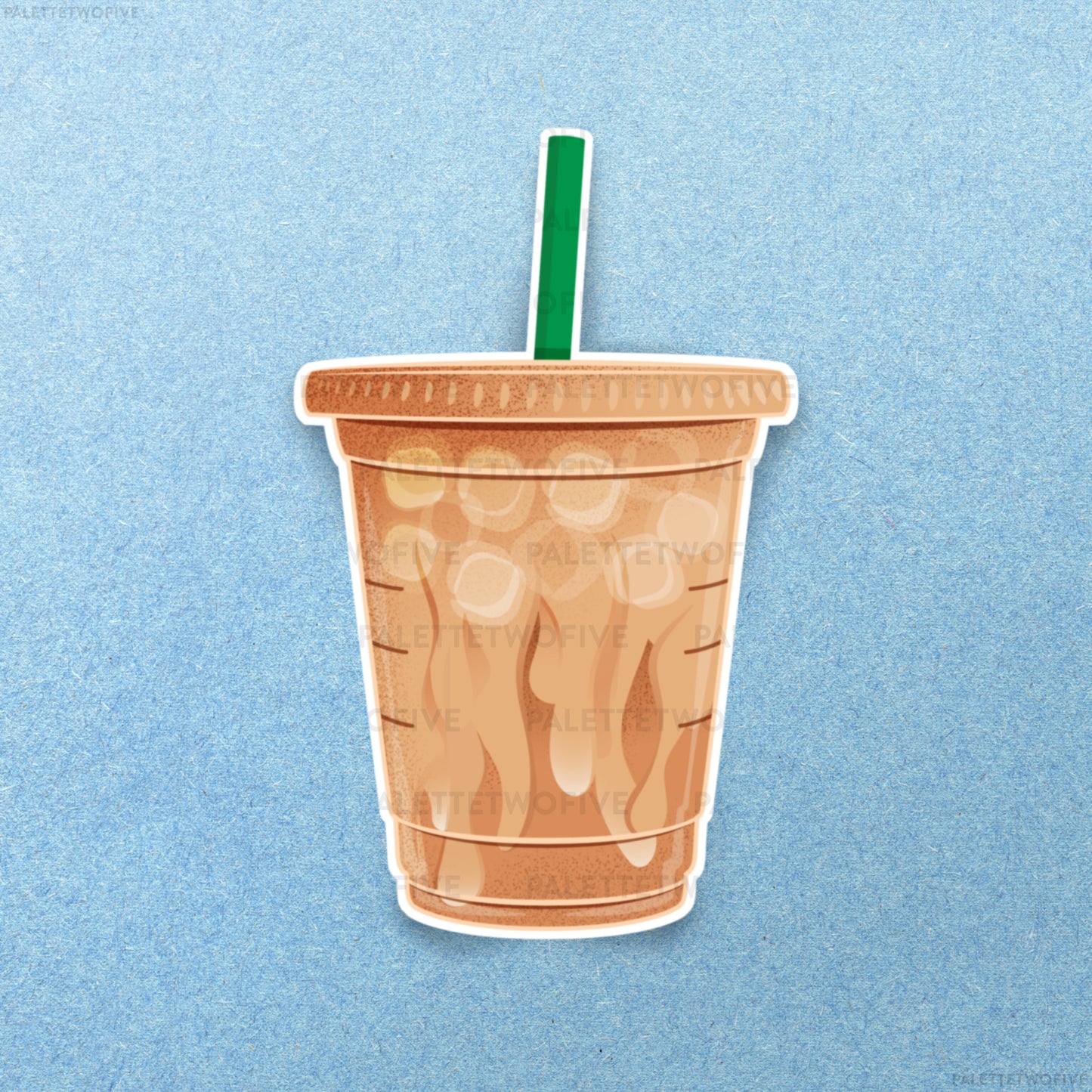 Iced Coffee Sticker