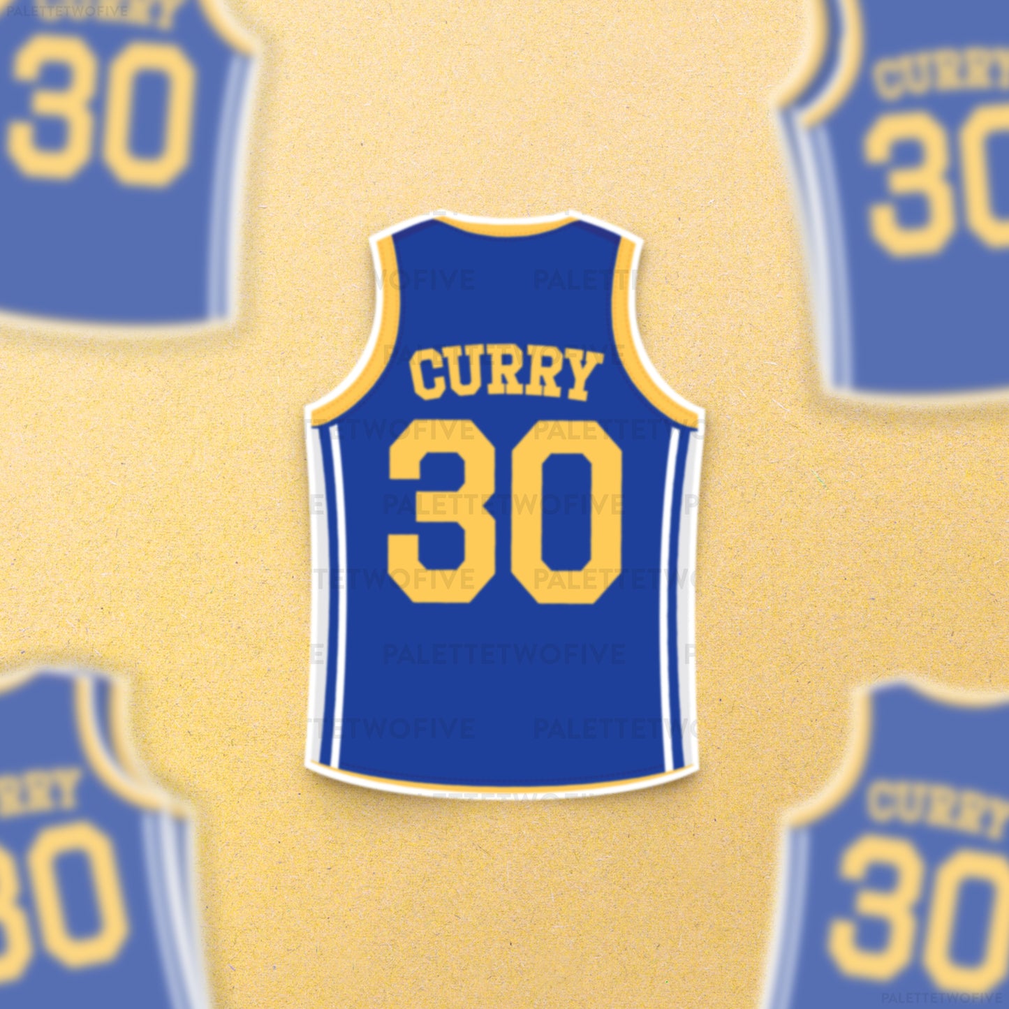 Curry Jersey Sticker