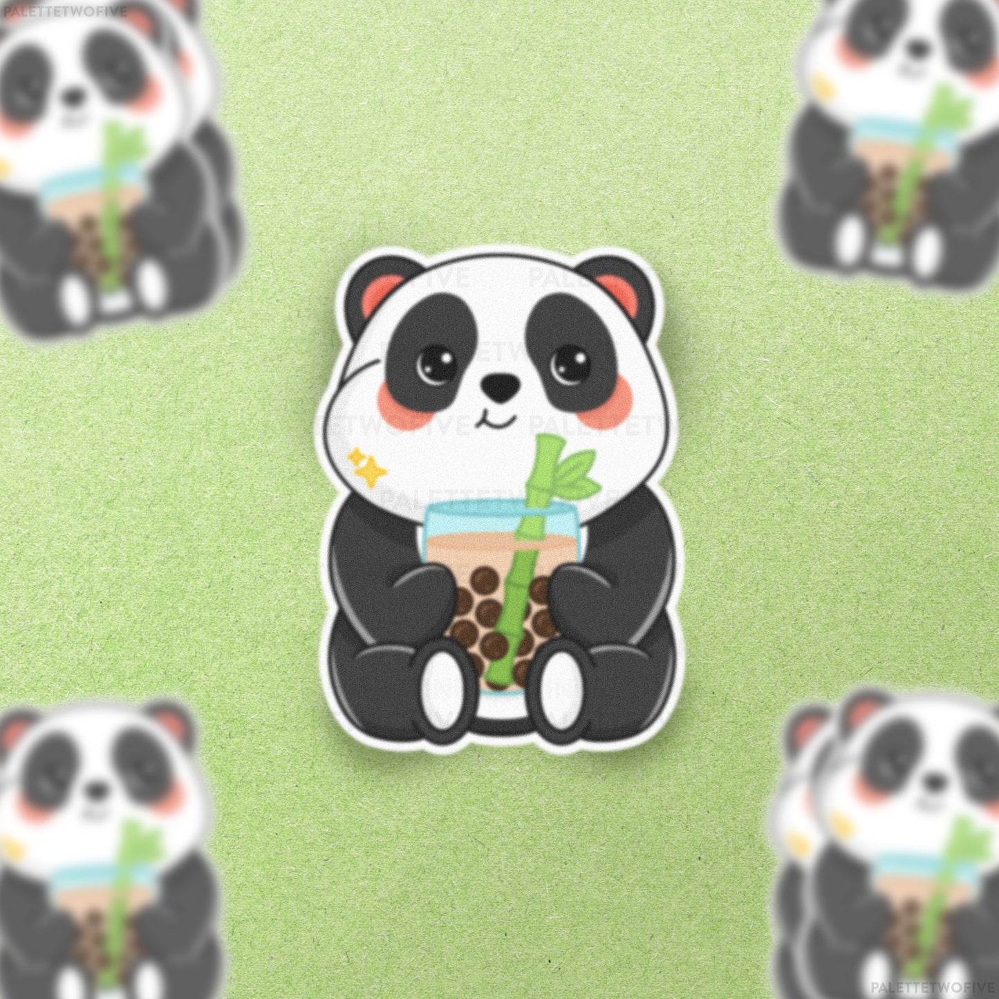 Boba Buddy Panda Sticker