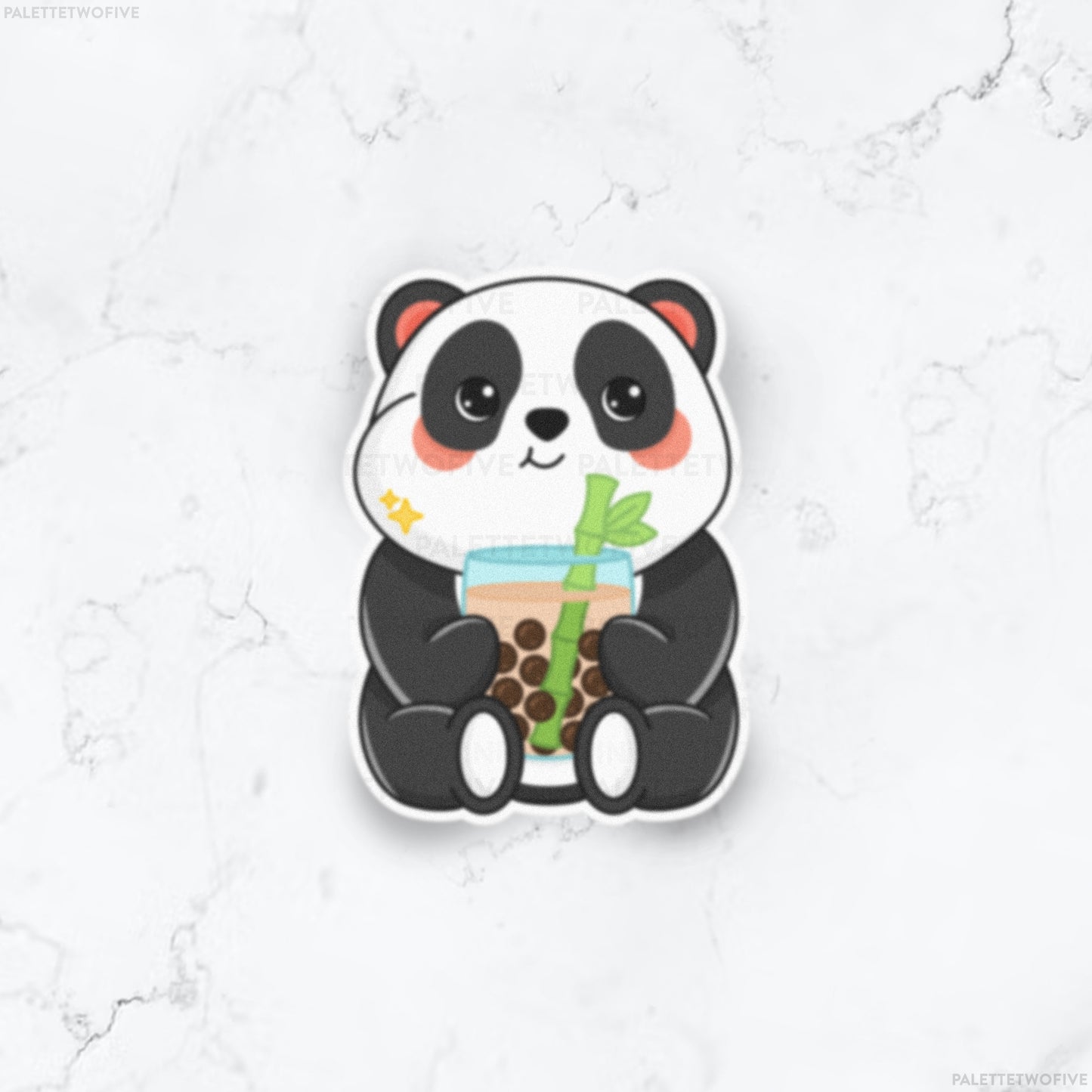 Boba Buddy Panda Sticker