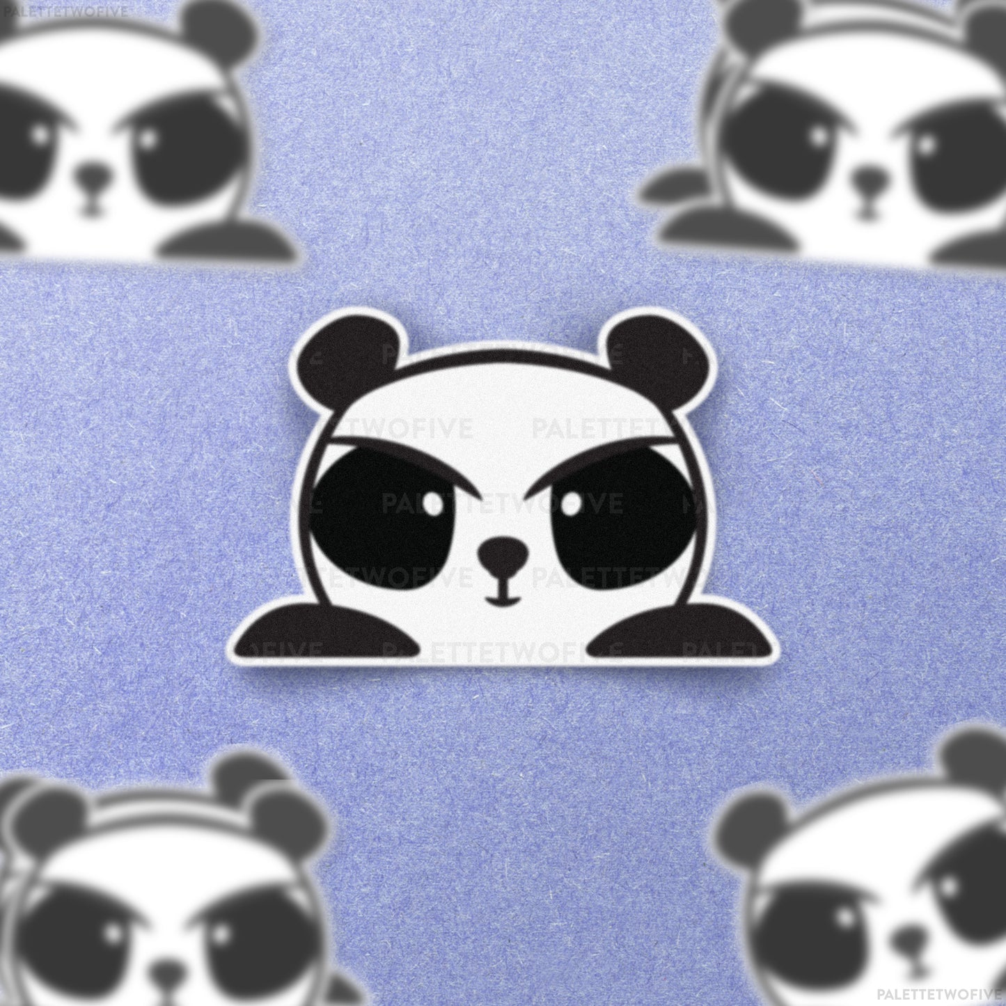 Angry Panda Sticker