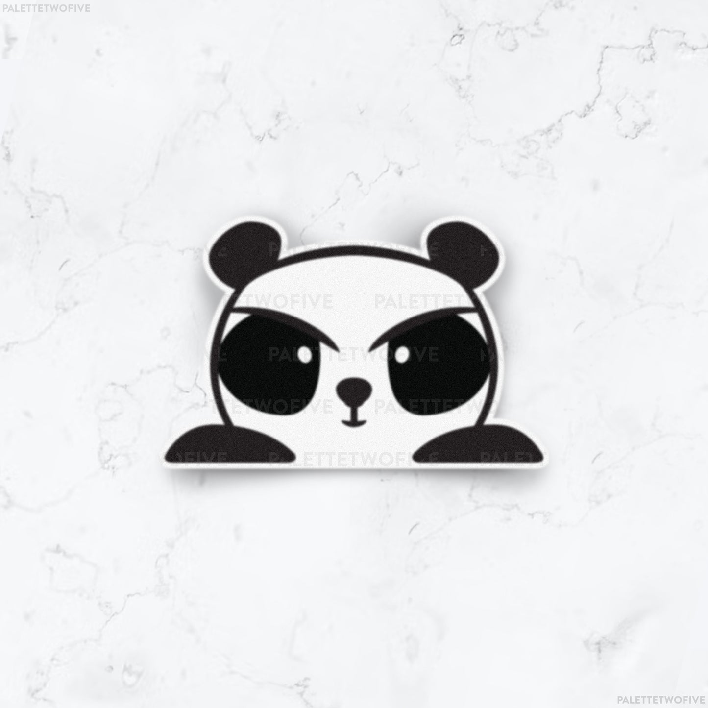 Angry Panda Sticker