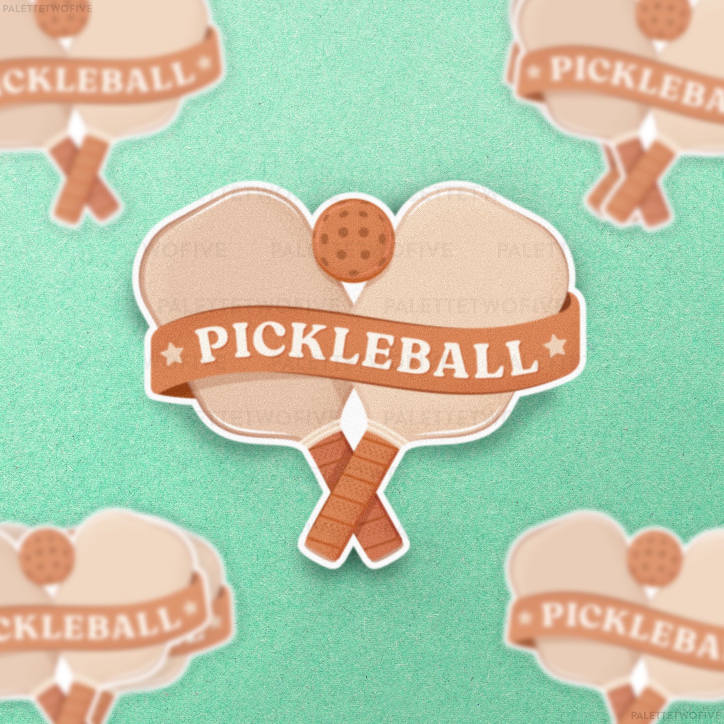 Pickleball Sticker