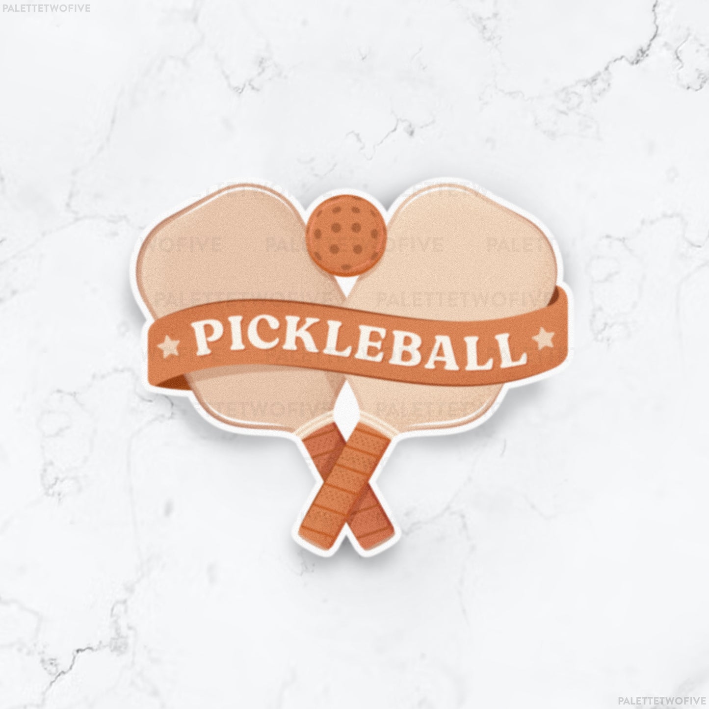 Pickleball Sticker