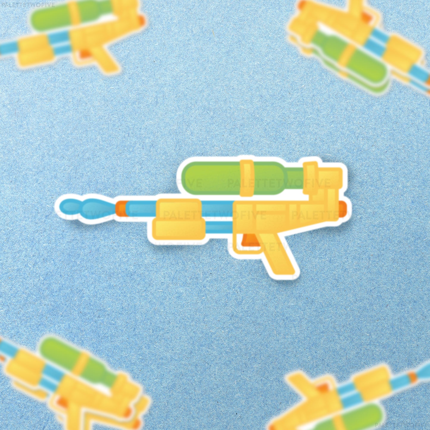 Retro 90's Water Soaker Sticker