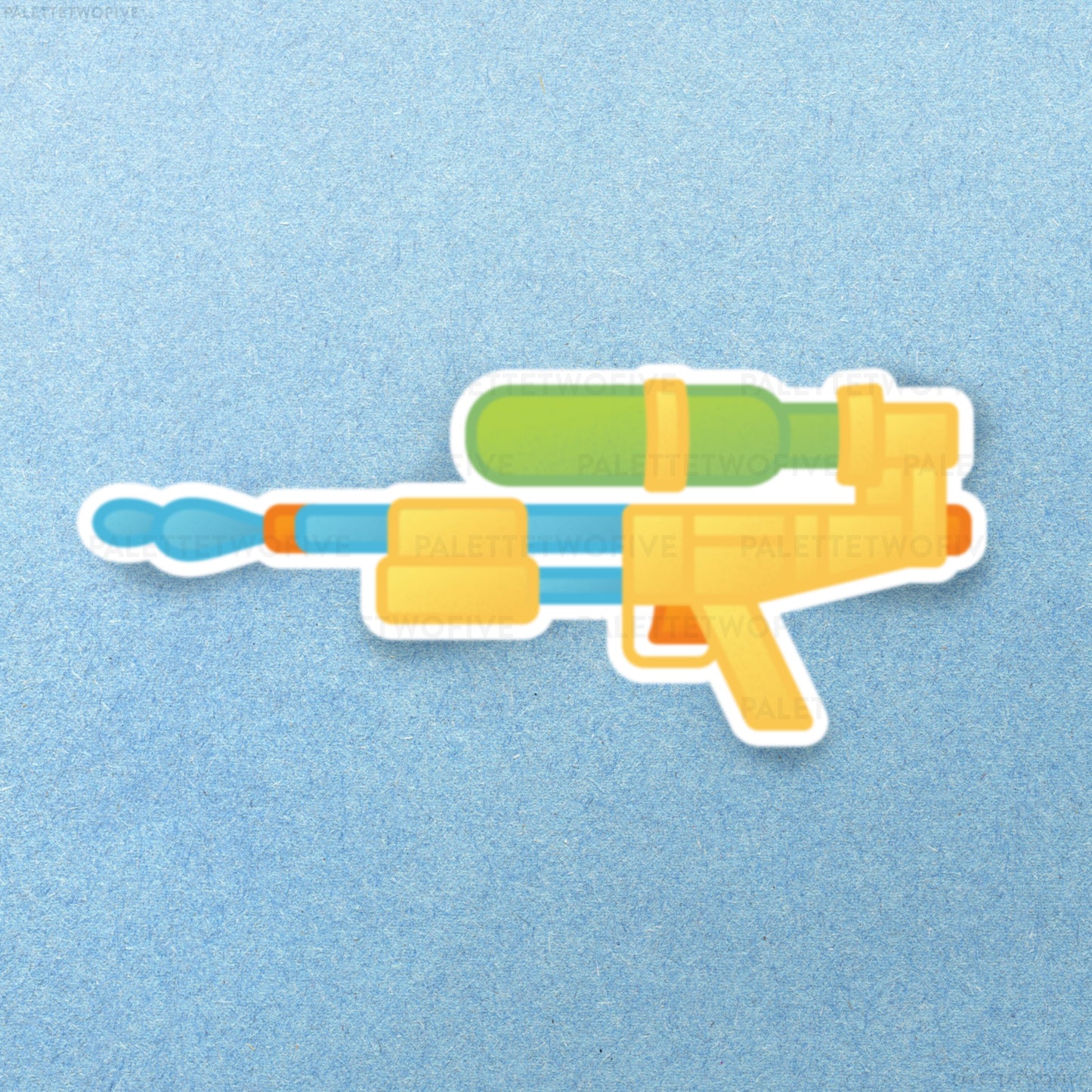 Retro 90's Water Soaker Sticker